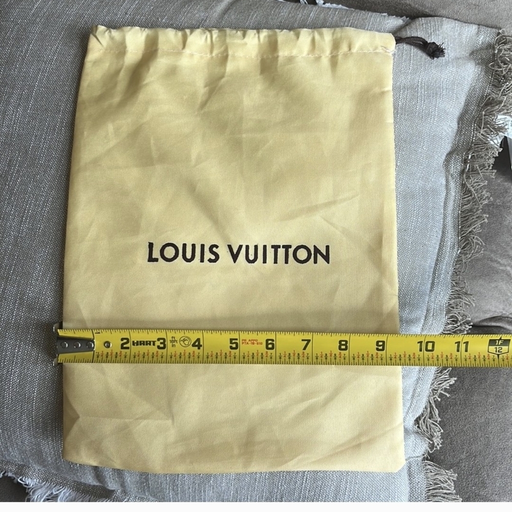Louis Vuitton Yellow Cotton Dust Bag